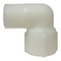 Midland Metal 112 WHITE NYLON ST ELBOW 28727W